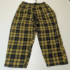 Sideline Apparel Mizzou Tigers Yellow/Black Plaid Pajama Bottoms XL